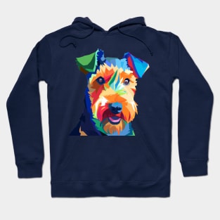 Welsh Terrier Pop Art - Dog Lover Gifts Hoodie